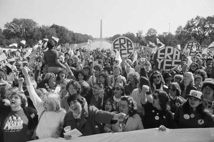 Framed Print : E.R.A. Demonstration in Washington