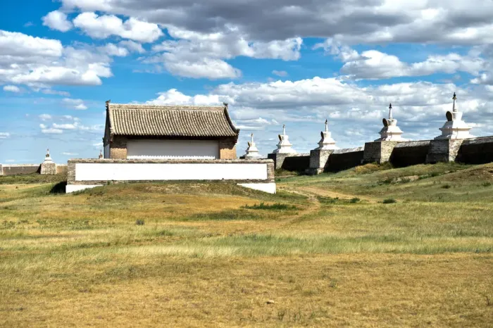 Framed Print : Erdene Zuu Monastery at city of Karakorum of A-vAorkhangai Province Mongolia Framed Print : Erdene Zuu Monastery at city of Karakorum of A-vAorkhangai Province Mongolia