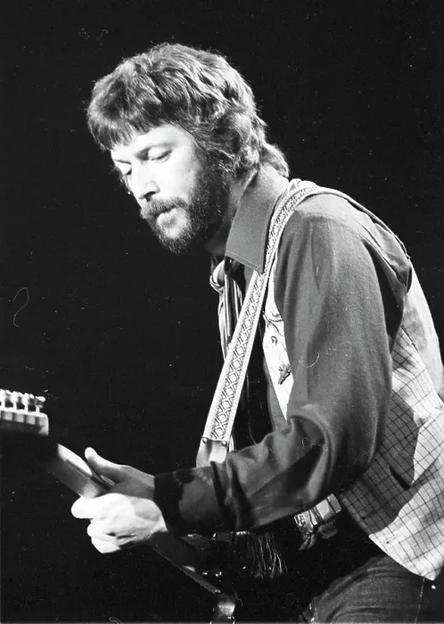 Framed Print : Eric Clapton Performing Framed Print : Eric Clapton Performing