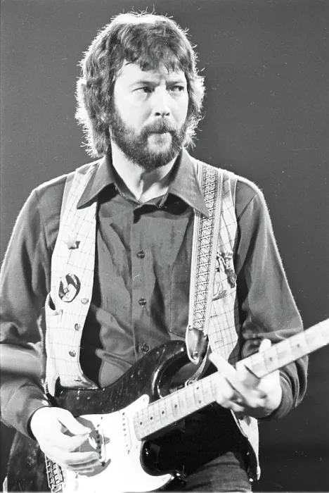 Framed Print : Eric Clapton Performing Framed Print : Eric Clapton Performing