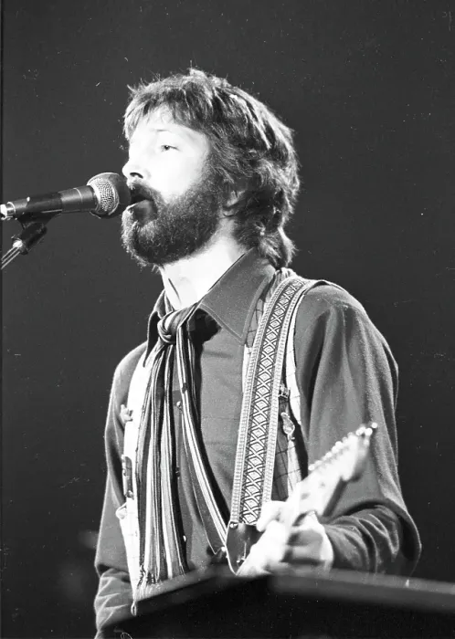 Framed Print : Eric Clapton Performing Framed Print : Eric Clapton Performing