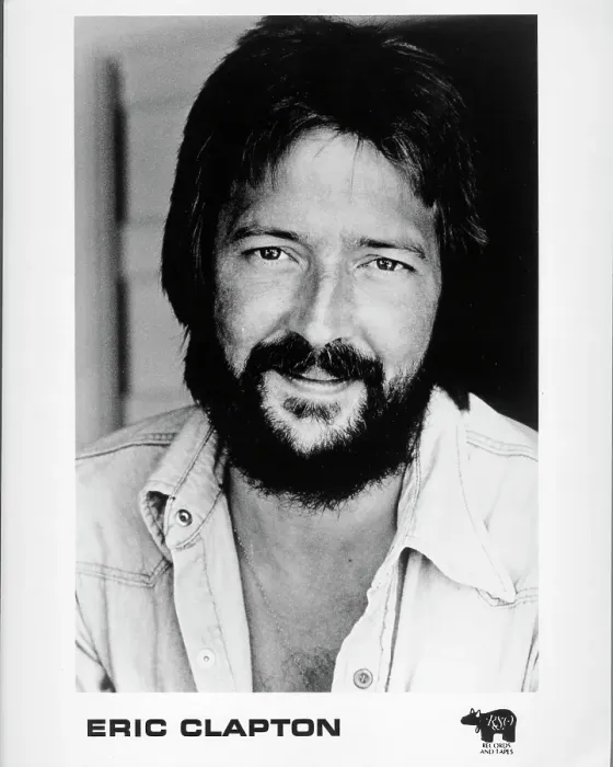 Framed Print : Eric Clapton Portrait