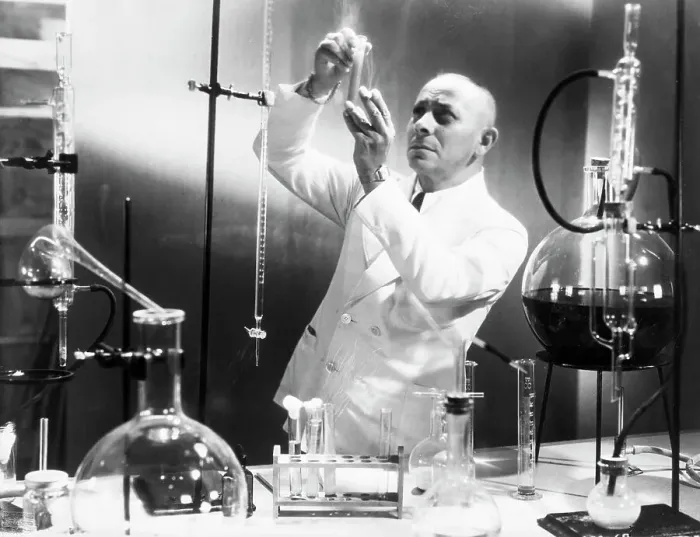 Framed Print : Eric von Stroheim in the 1936 motion picture The Crime of Dr. Crespi Framed Print : Eric von Stroheim in the 1936 motion picture The Crime of Dr. Crespi