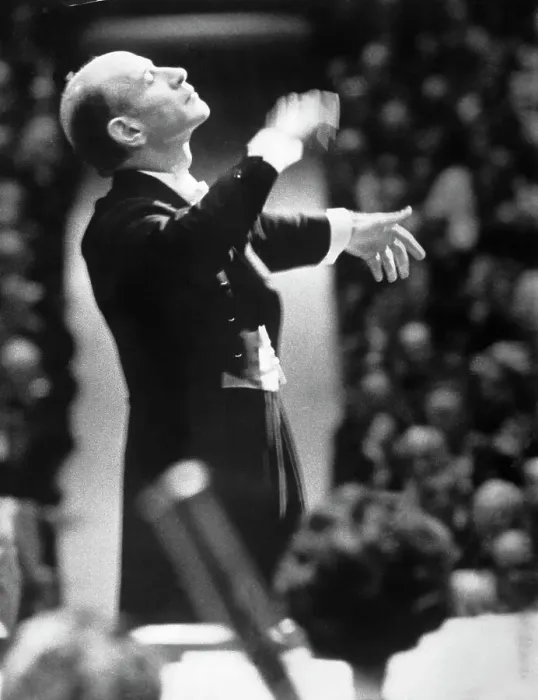 Framed Print : Erich Leinsdorf Conducting Concert Framed Print : Erich Leinsdorf Conducting Concert
