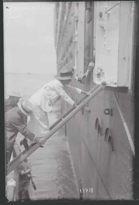 Framed Print : Ernest G. Draper Climbing Ladder Framed Print : Ernest G. Draper Climbing Ladder