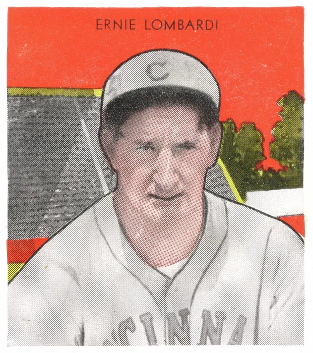 Framed Print : Ernie Lombardi Gum Card Framed Print : Ernie Lombardi Gum Card