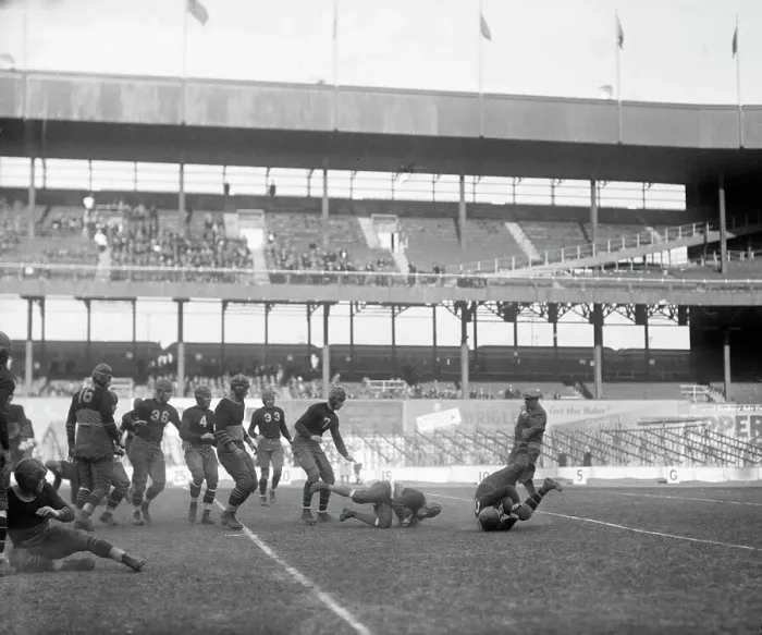 Framed Print : Ernie Nevers in Football Game Framed Print : Ernie Nevers in Football Game