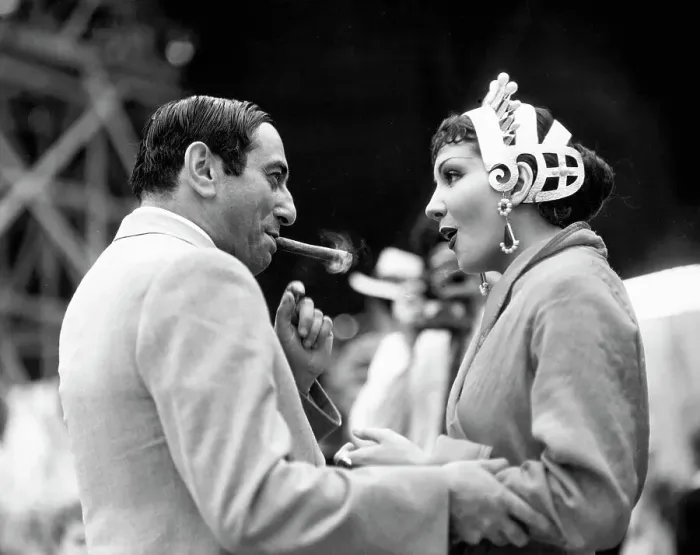 Framed Print : Ernst Lubitsch W / Claudette Colbert Framed Print : Ernst Lubitsch W / Claudette Colbert