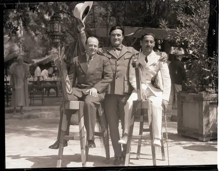Framed Print : Ernst Udet and Tito Falcone