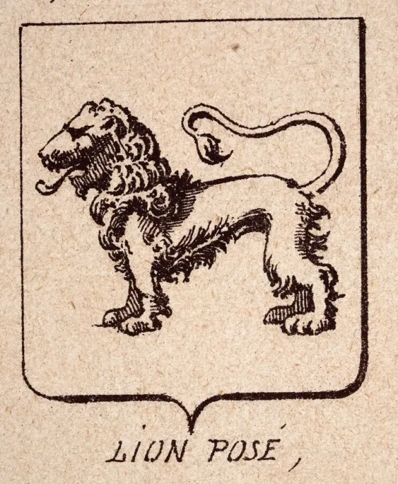 Framed Print : Escutcheon, or heraldic shield, feature the Lion pose, Heraldry Framed Print : Escutcheon, or heraldic shield, feature the Lion pose, Heraldry