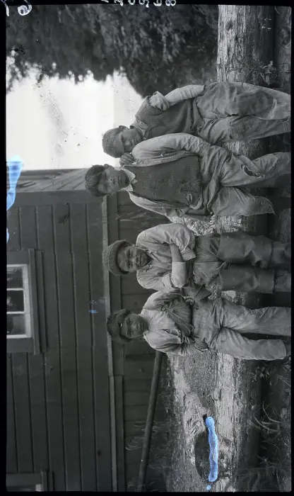 Framed Print : Eskimo Boys at School