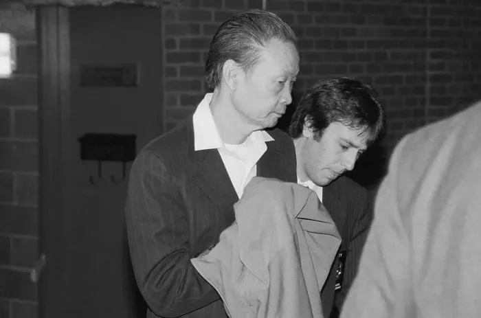 Framed Print : Espionage Suspect Larry Wa Tai Chin Being Escorted Official Framed Print : Espionage Suspect Larry Wa Tai Chin Being Escorted Official