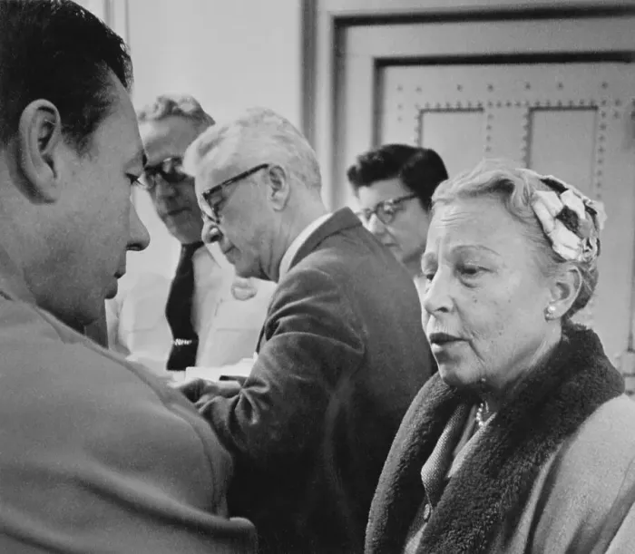 Framed Print : Estelle Griswold and Dr. C. Lee Buxton After Being Arrested Framed Print : Estelle Griswold and Dr. C. Lee Buxton After Being Arrested