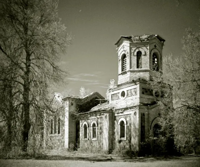 Framed Print : Estonian Abandoned Church Framed Print : Estonian Abandoned Church