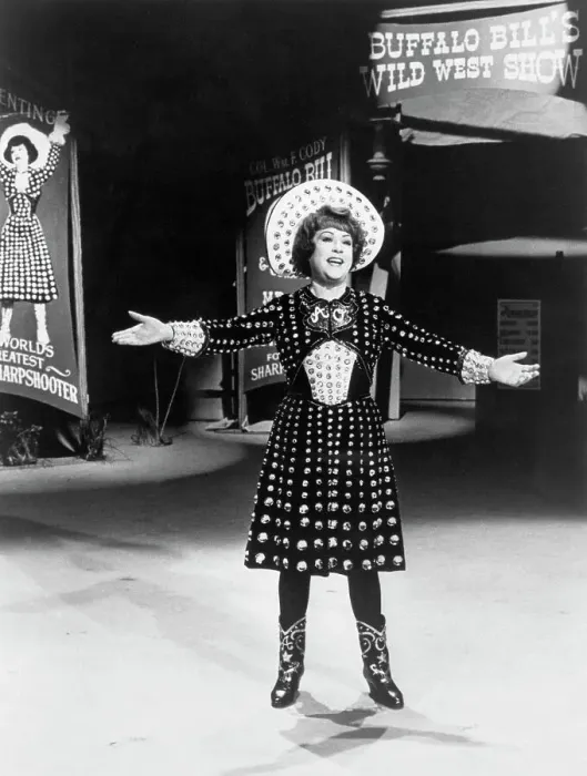 Framed Print : Ethel Merman Performing in Annie Get Your Gun Framed Print : Ethel Merman Performing in Annie Get Your Gun
