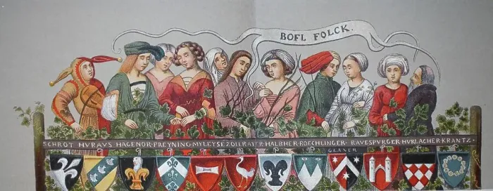 Framed Print : Ethnic groups in the time of the patricians of Augsburg, Germany, 1520, Augsburg gender dance, Historical, digitally restored reproduction from a 19th century original Framed Print : Ethnic groups in the time of the patricians of Augsburg, Germany, 1520, Augsburg gender dance, Historical, digitally restored reproduction from a 19th century original