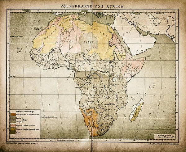 Ethnic map of Africa