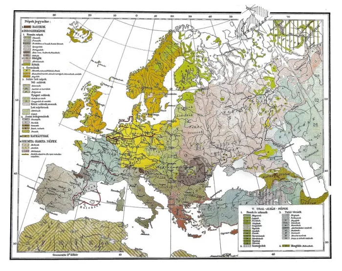 19th Century Map Of Europe