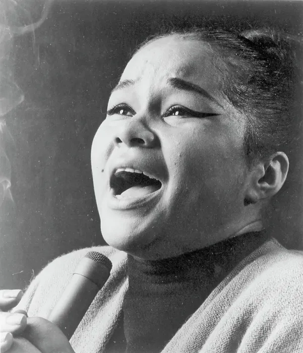 Framed Print : Etta Performing Framed Print : Etta Performing