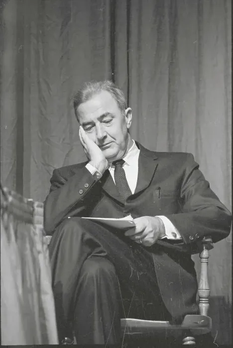 Framed Print : Eugene McCarthy Resting Head in Hand Framed Print : Eugene McCarthy Resting Head in Hand