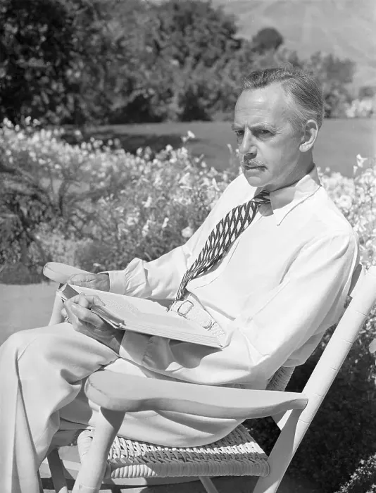 Framed Print : Eugene O'Neill Reading Framed Print : Eugene O'Neill Reading