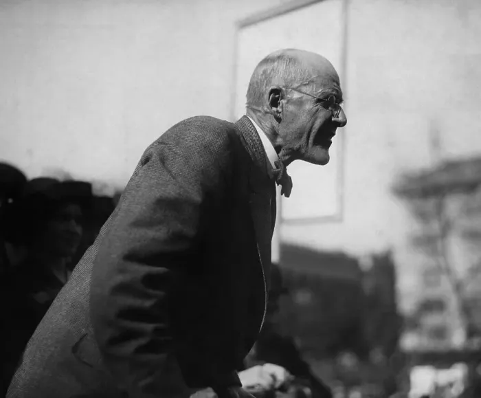 Framed Print : Eugene V. Debs Public Speaking