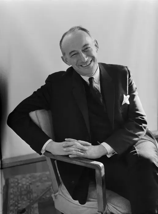 Framed Print : Eugene V. Rostow Sitting in Chair