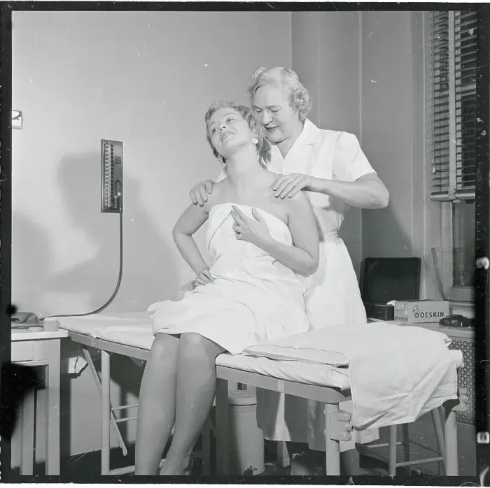 Framed Print : Eugenia Lindquist Performing a Massage Framed Print : Eugenia Lindquist Performing a Massage