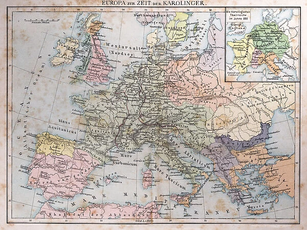 Europe at the time of the Carolingians