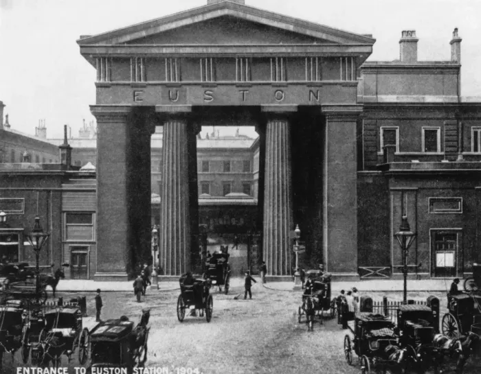 Framed Print : Euston Arch Framed Print : Euston Arch