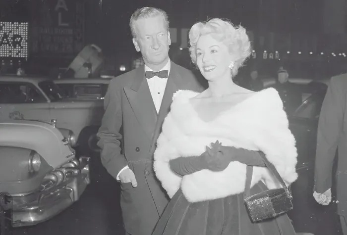 Framed Print : Eva Gabor and Richard Aldrich