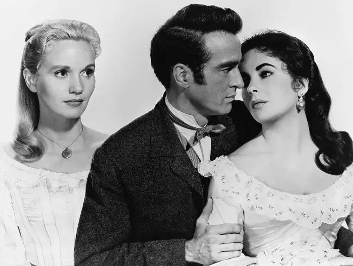 Framed Print : Eva Marie Saint, M Clift, Liz Taylor / Movie Framed Print : Eva Marie Saint, M Clift, Liz Taylor / Movie