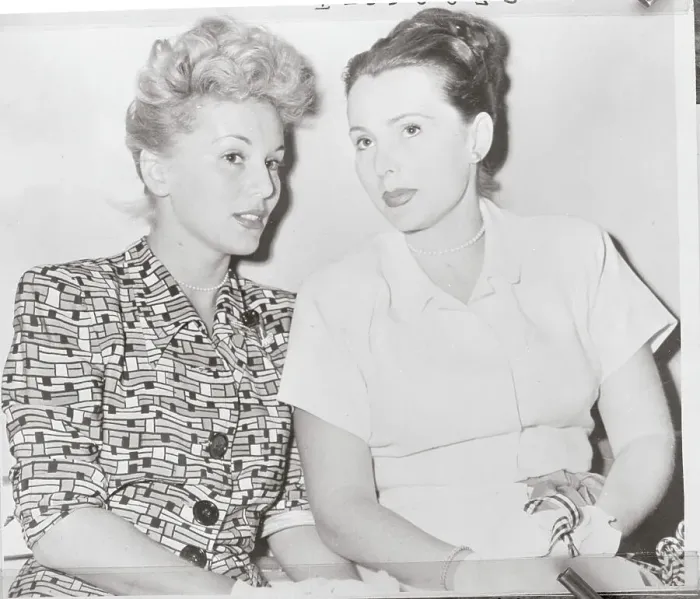 Framed Print : Eva and Sari Gabor Framed Print : Eva and Sari Gabor