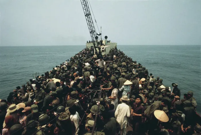 Framed Print : Evacuation Of Hue, South Vietnam Framed Print : Evacuation Of Hue, South Vietnam