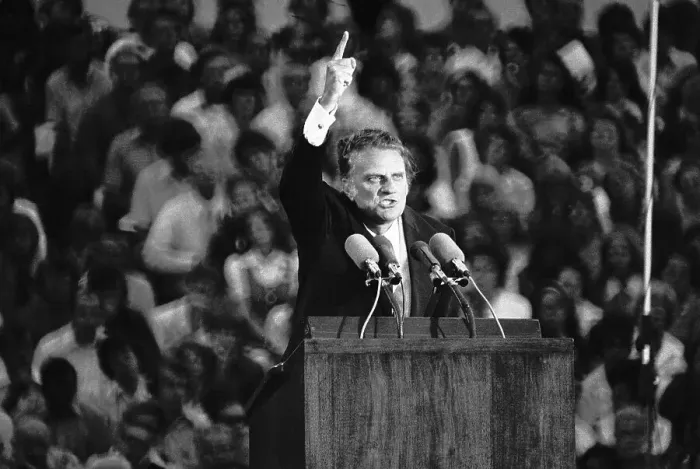 Framed Print : Evangelist Billy Graham Preaching in Minnesota Framed Print : Evangelist Billy Graham Preaching in Minnesota