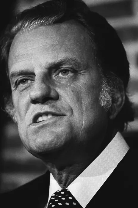 Framed Print : Evangelist Billy Graham Speaking at Press Conference Framed Print : Evangelist Billy Graham Speaking at Press Conference
