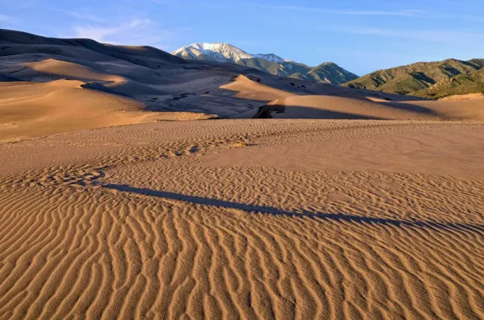 Framed Print : Evening mood, Great Sand Dunes National Park, Mosca, Colorado, USA Framed Print : Evening mood, Great Sand Dunes National Park, Mosca, Colorado, USA