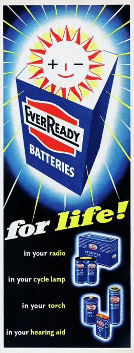 Framed Print : Ever Ready Batteries Framed Print : Ever Ready Batteries