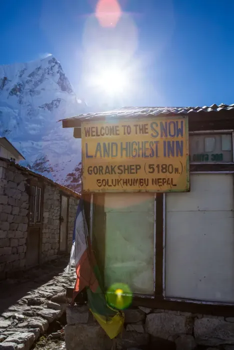 Framed Print : Everest base camp trek, Gorak Shep, Himalayas, Nepal, Colour Image, Color Image, Photography Framed Print : Everest base camp trek, Gorak Shep, Himalayas, Nepal, Colour Image, Color Image, Photography