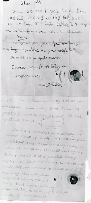 Framed Print : Evidence in Hauptmann Trial