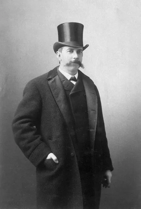 Framed Print : E.W. Scripps Wearing Top Hat Framed Print : E.W. Scripps Wearing Top Hat