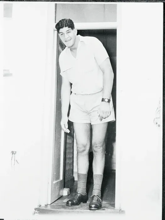 Framed Print : Ewart Potgieter Standing in a Doorway