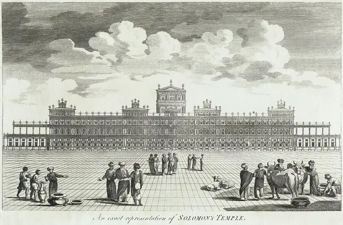 Framed Print : Exact Representation of Solomon's Temple Framed Print : Exact Representation of Solomon's Temple