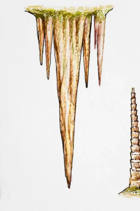 Framed Print : Example of stalactite Framed Print : Example of stalactite