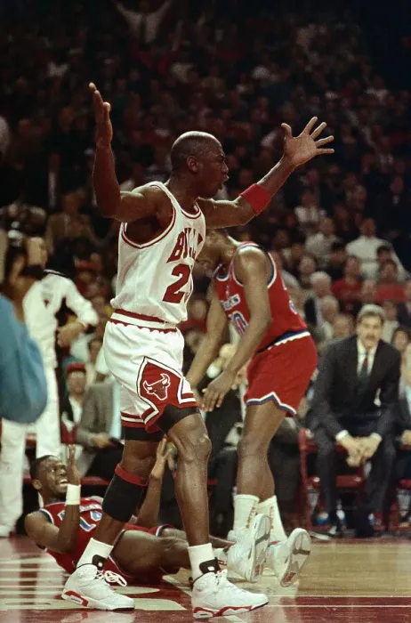 Framed Print : An Exasperated Michael Jordan Framed Print : An Exasperated Michael Jordan
