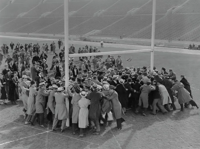 Framed Print : Excited Spectators Framed Print : Excited Spectators