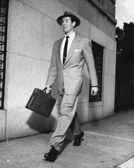 Framed Print : Executive w attache case Framed Print : Executive w attache case