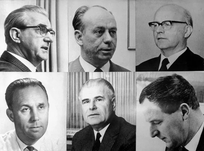Framed Print : Executives of Firm That Produced Thalidomide