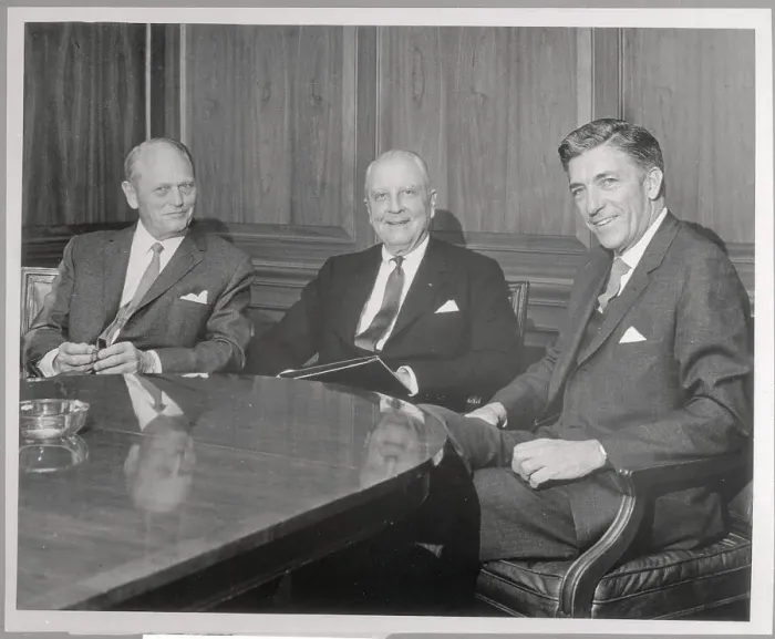 Framed Print : Top Executives at Pan-American Airways Framed Print : Top Executives at Pan-American Airways