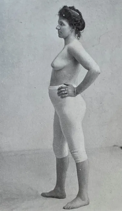 Framed Print : Exercise, The Power and Beauty of Superb Womanhood series, 1901 Framed Print : Exercise, The Power and Beauty of Superb Womanhood series, 1901